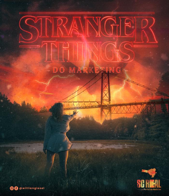 Stranger Things do marketing catarinense: o Natal onde a criatividade brilha mais que as sombras