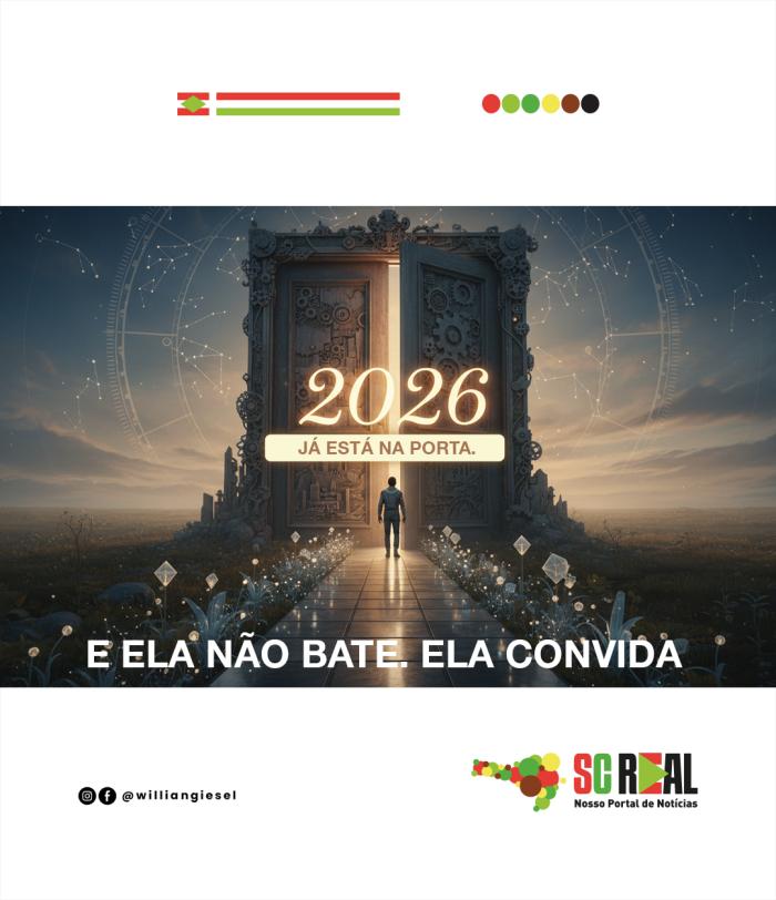 2026 não bate na porta. Ela convida.