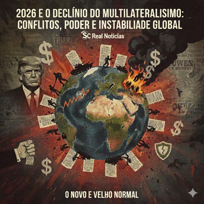 2026 E O DECLÍNIO DO MULTILATERALISMO: