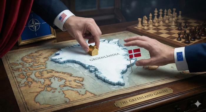 Vai tomar a Groenlândia?