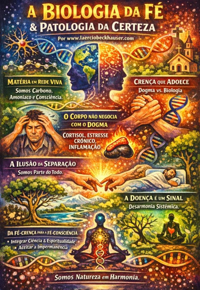 A Biologia da Fé e a Patologia da Certeza