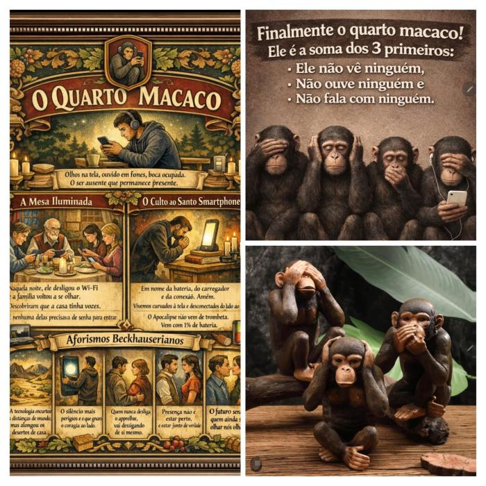 O Quarto Macaco - O mundo digital e a geografia da alma
