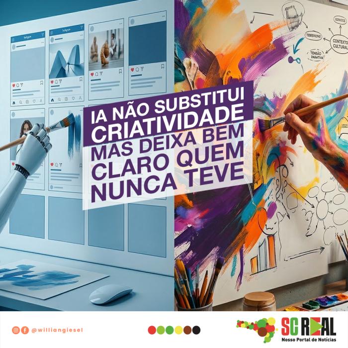 IA substitui a criatividade?