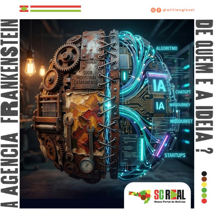 A agência Frankenstein: de quem é a ideia quando a máquina monta tudo?