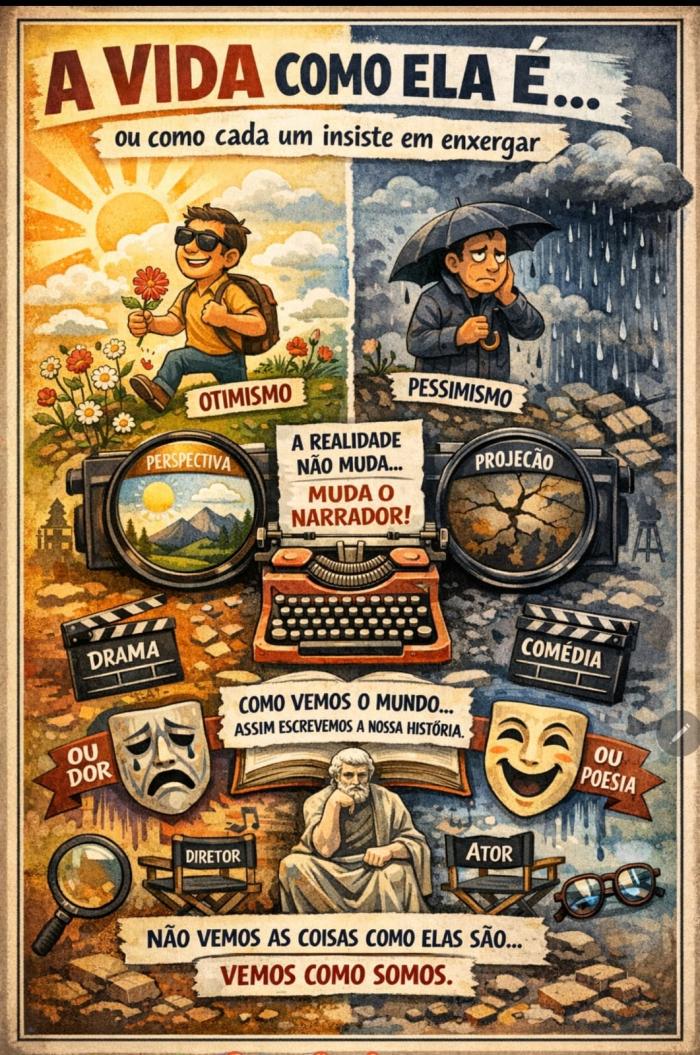 A vida como ela é… ou como cada um insiste em enxergar