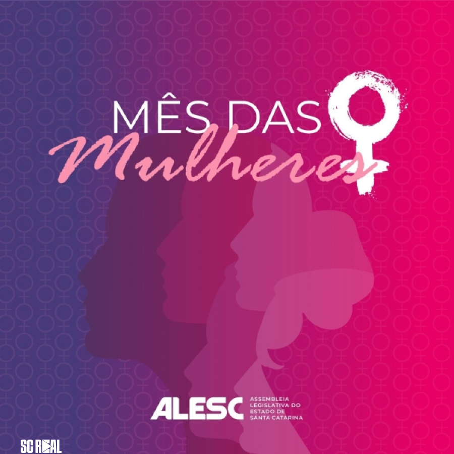 Alesc celebra o Mês das Mulheres com programação especial