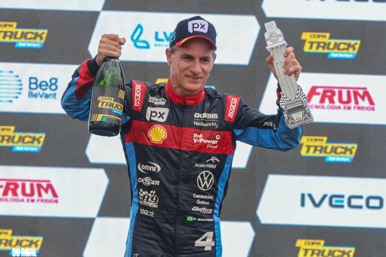 ArcelorMittal e Felipe Giaffone renovam parceria para a temporada 2026 da Copa Truck