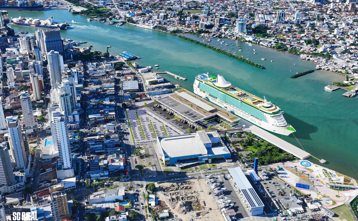 Projeto de terminal de cruzeiros em Itajaí é apresentado ao Ministério de Portos e Aeroportos 