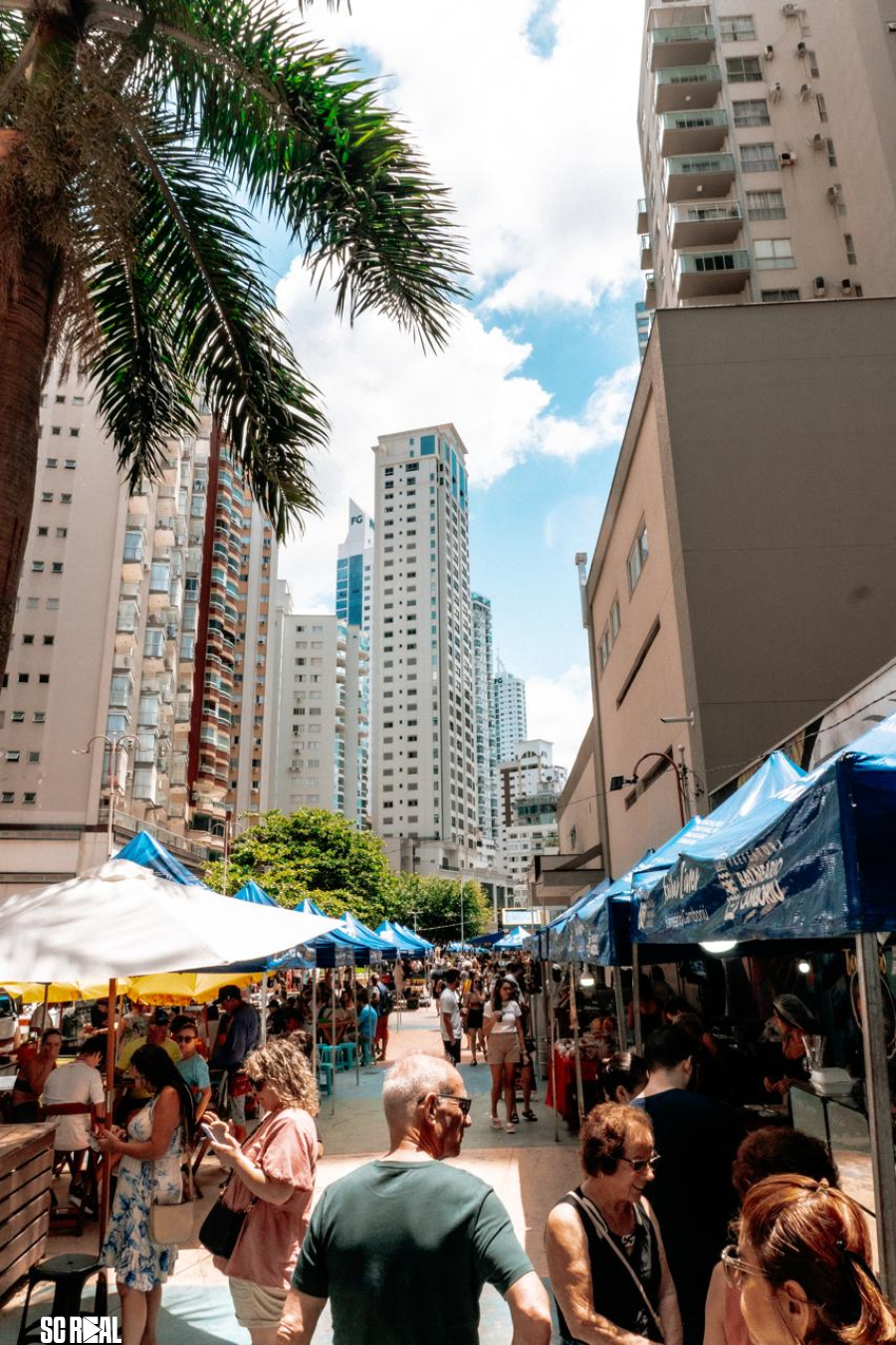 Feira de domingo do Bairro da Barra, em BC, será realizada na Praça da Bíblia nas próximas três semanas