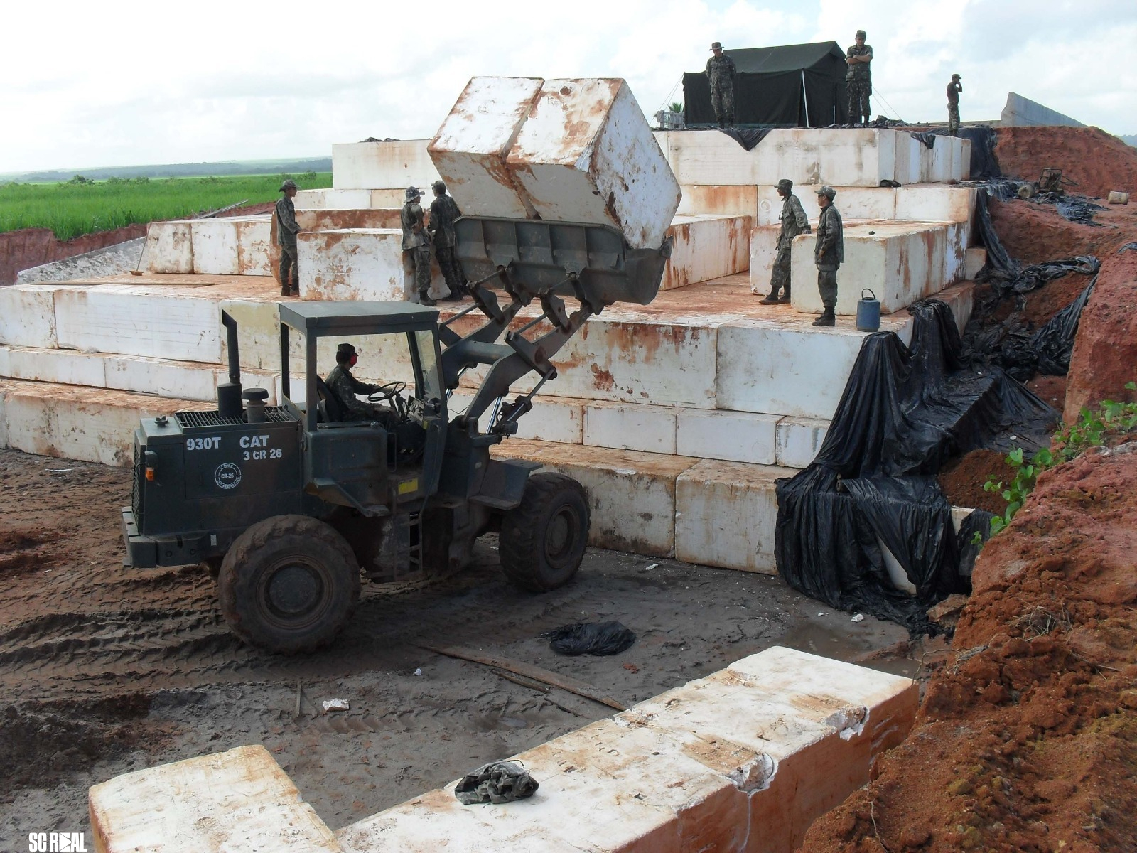 Empresa joinvilense detém solução inovadora que utiliza blocos de isopor para construção de estradas