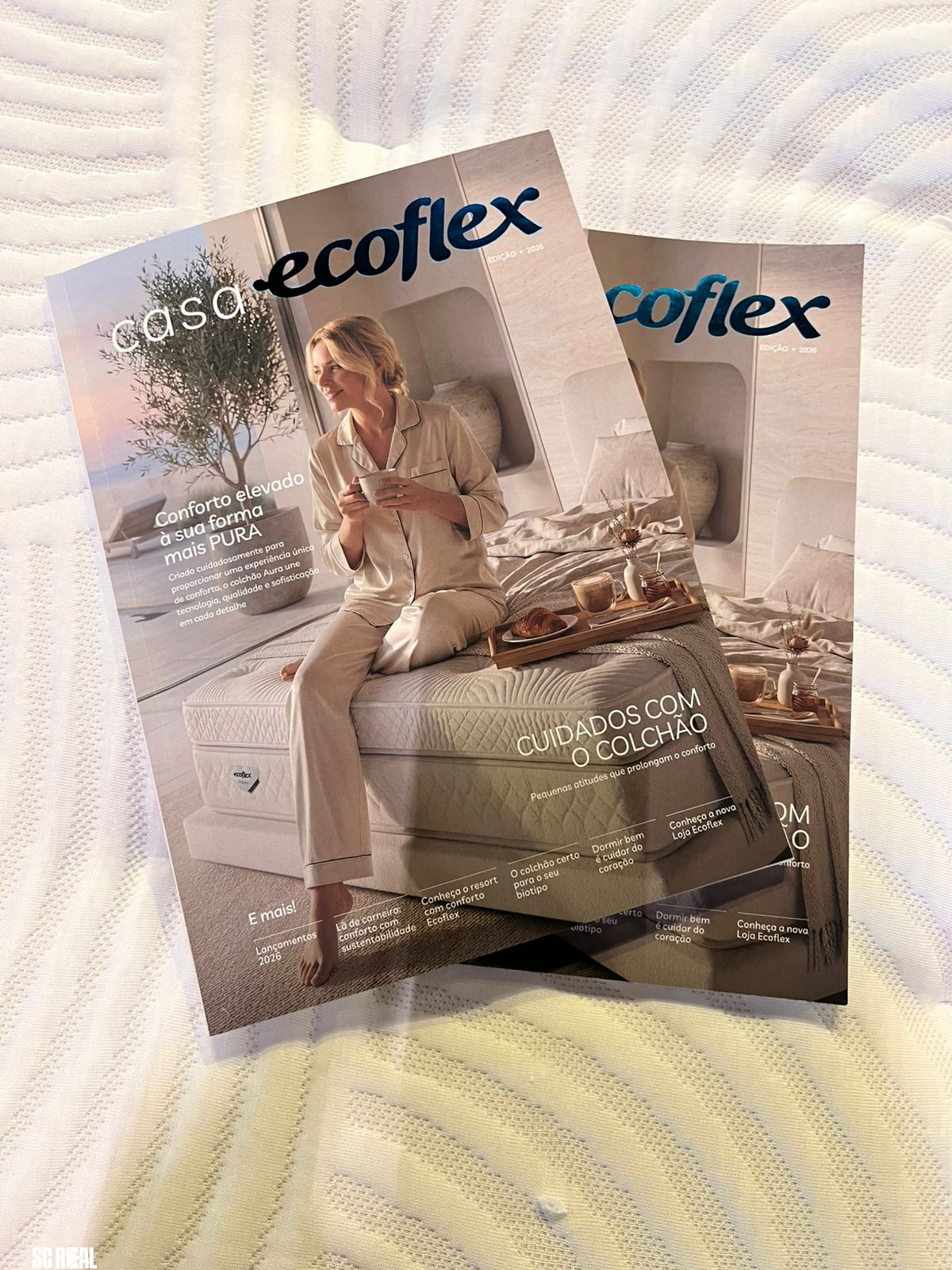 Ecoflex lança revista que conecta conforto, arquitetura e qualidade do sono