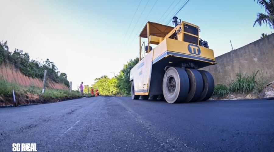 Prefeitura de Biguaçu licita pavimentação de trecho da Estrada Geral Fazenda de Dentro