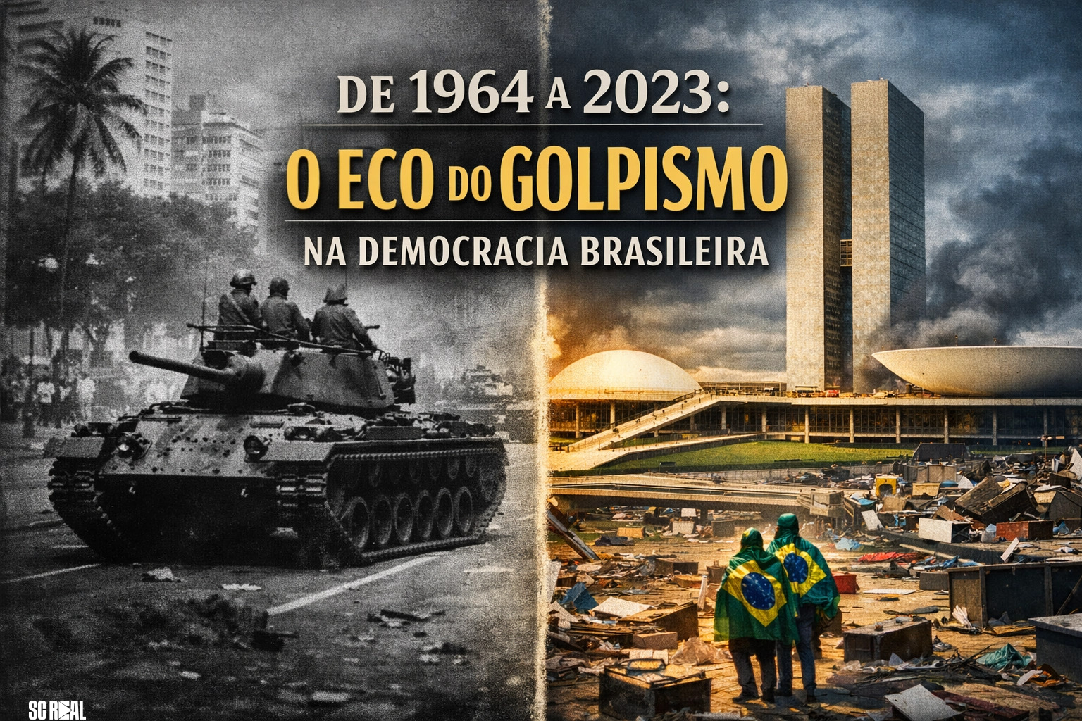 De 1964 a 2023: O Eco do Golpismo na Democracia Brasileira