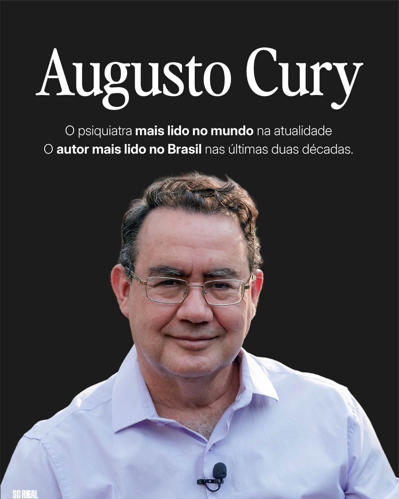 Augusto Cury e a política como terapia coletiva: entre a polarização e a busca pela verdade