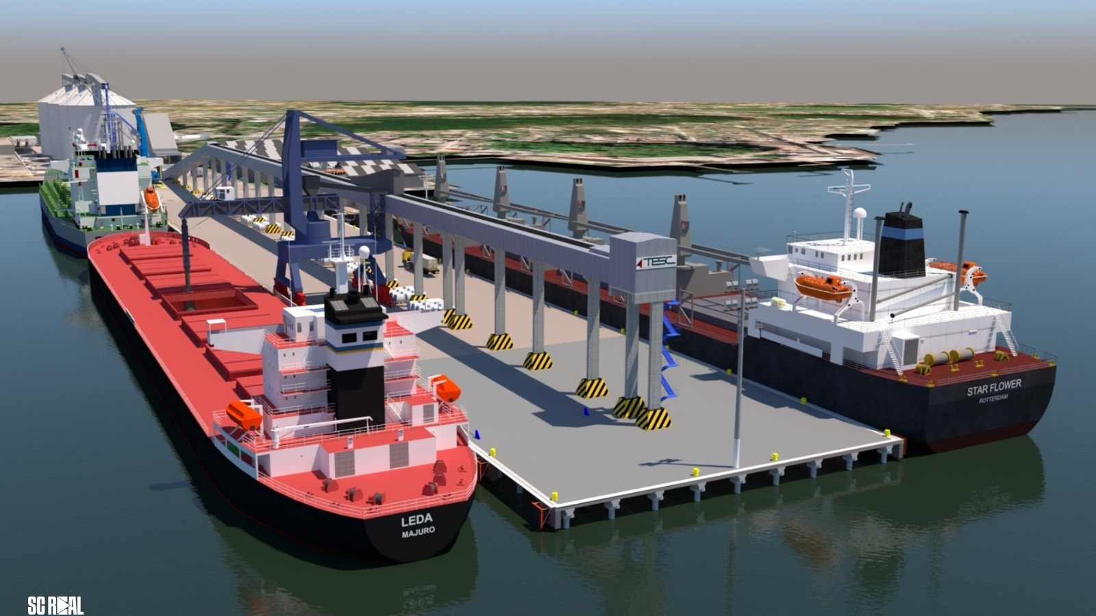 Solaris inicia ampliação do píer do TESC e abre novo ciclo de expansão portuária em São Francisco do Sul