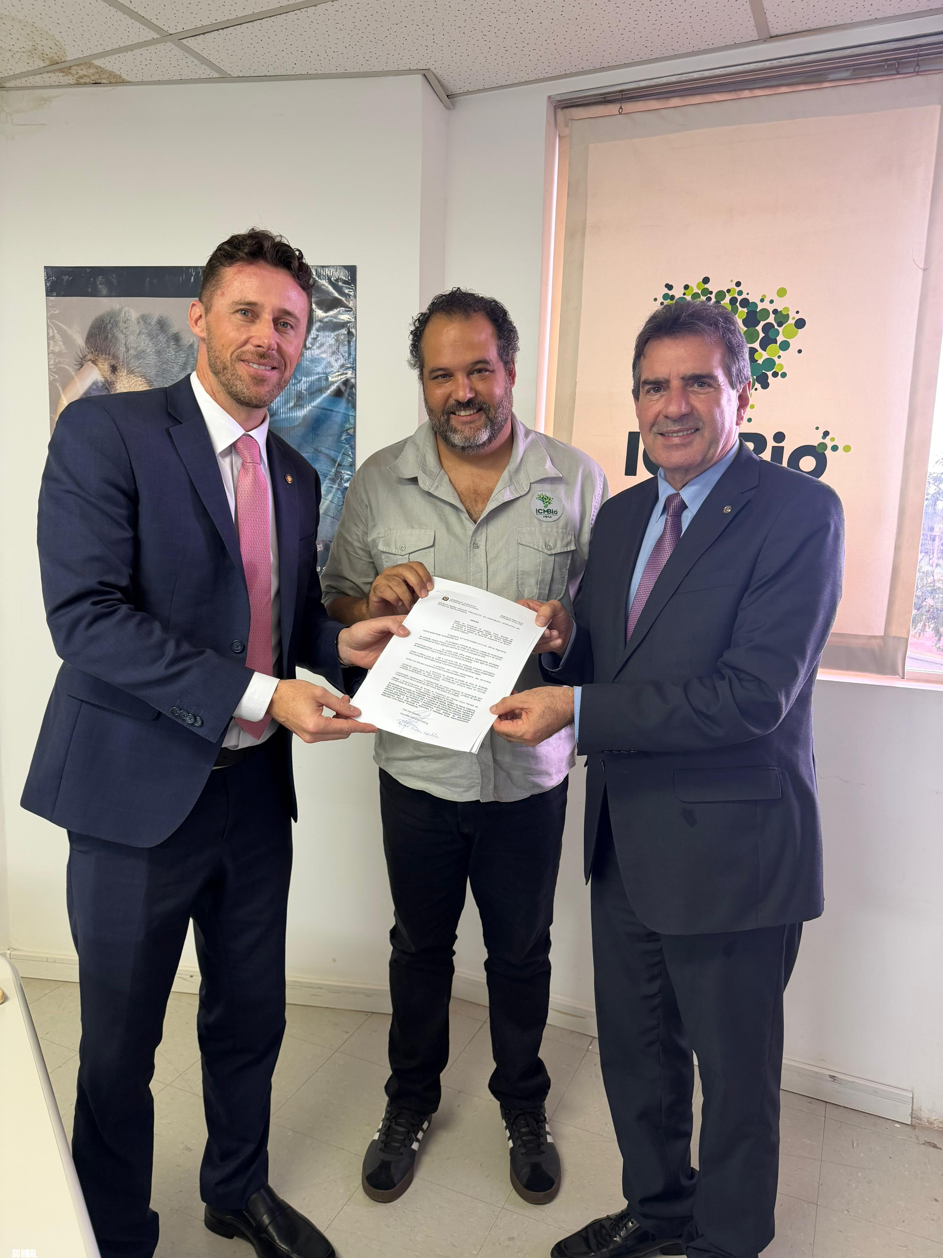 Deputado estadual Fernando Krelling (MDB)vai a Brasília para reuniões sobre o Parque do Quiriri 