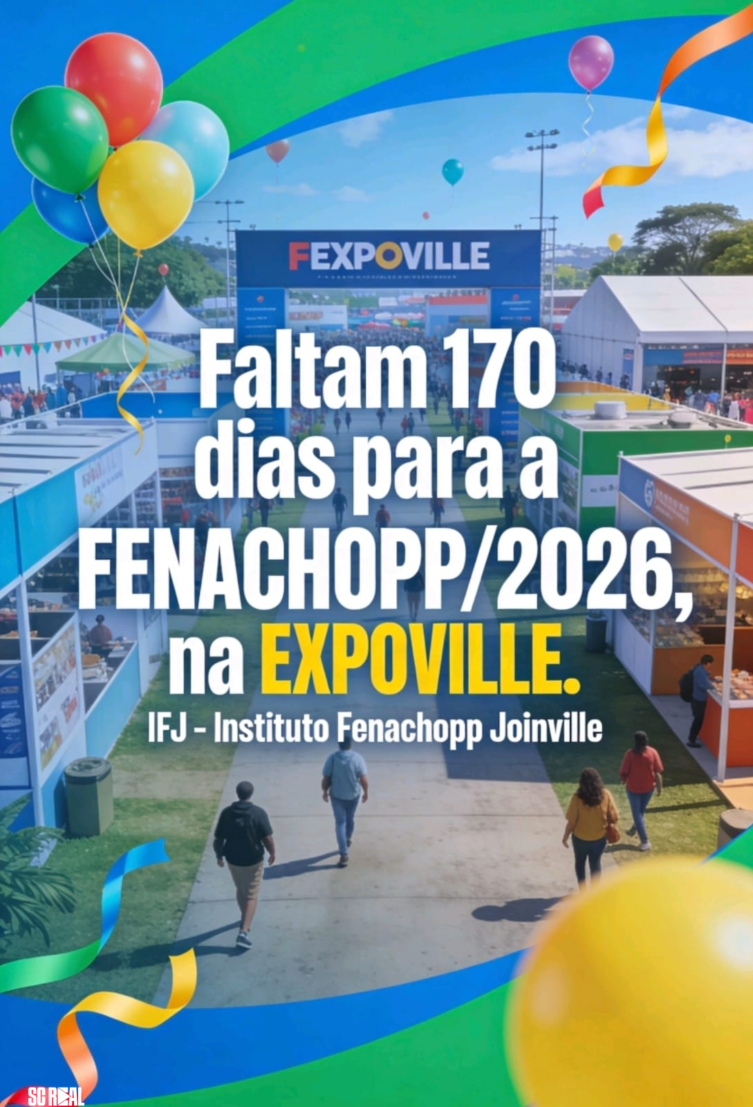 A Fenachopp 2026, com muitas atracões, este ano volta para a Expoville 