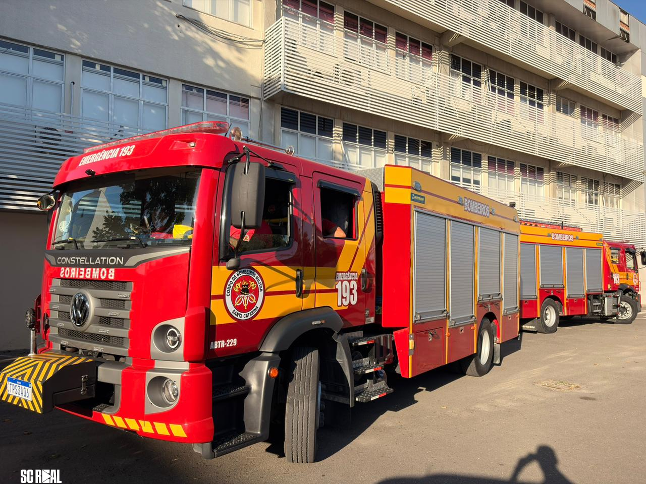 Um princípio de incêndio no gabinete do prefeito de Itajaí, na manhã desta quarta, 22, movimenta os bombeiros 