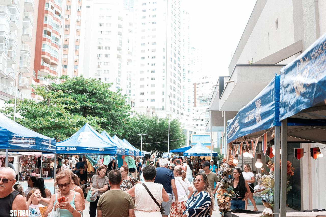 Balneário Camboriú terá feira no Centro e no Bairro da Barra neste fim de semana