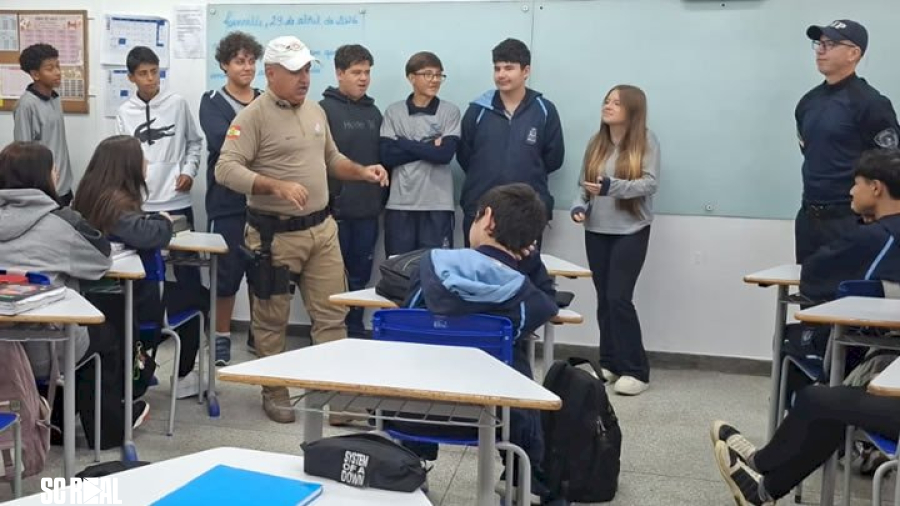 Mais de 1,3 mil jovens participam de ações educativas de trânsito em Joinville
