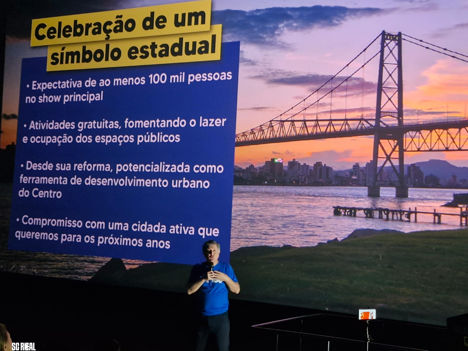 Florianópolis lança programação comemorativa do centenário da Hercílio Luz
