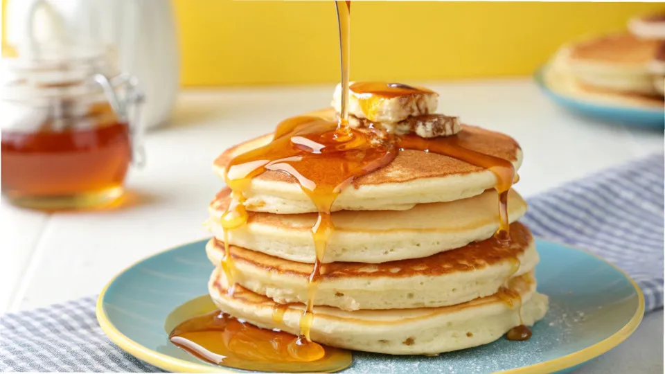 Aprenda a fazer panquecas americanas com esta receita de Filipa Gomes