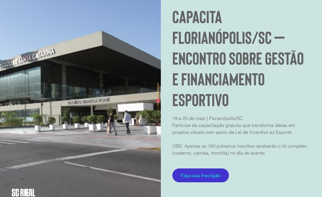Alesc recebe Encontro de Gestão e Financiamento Esportivo, saiba como participar