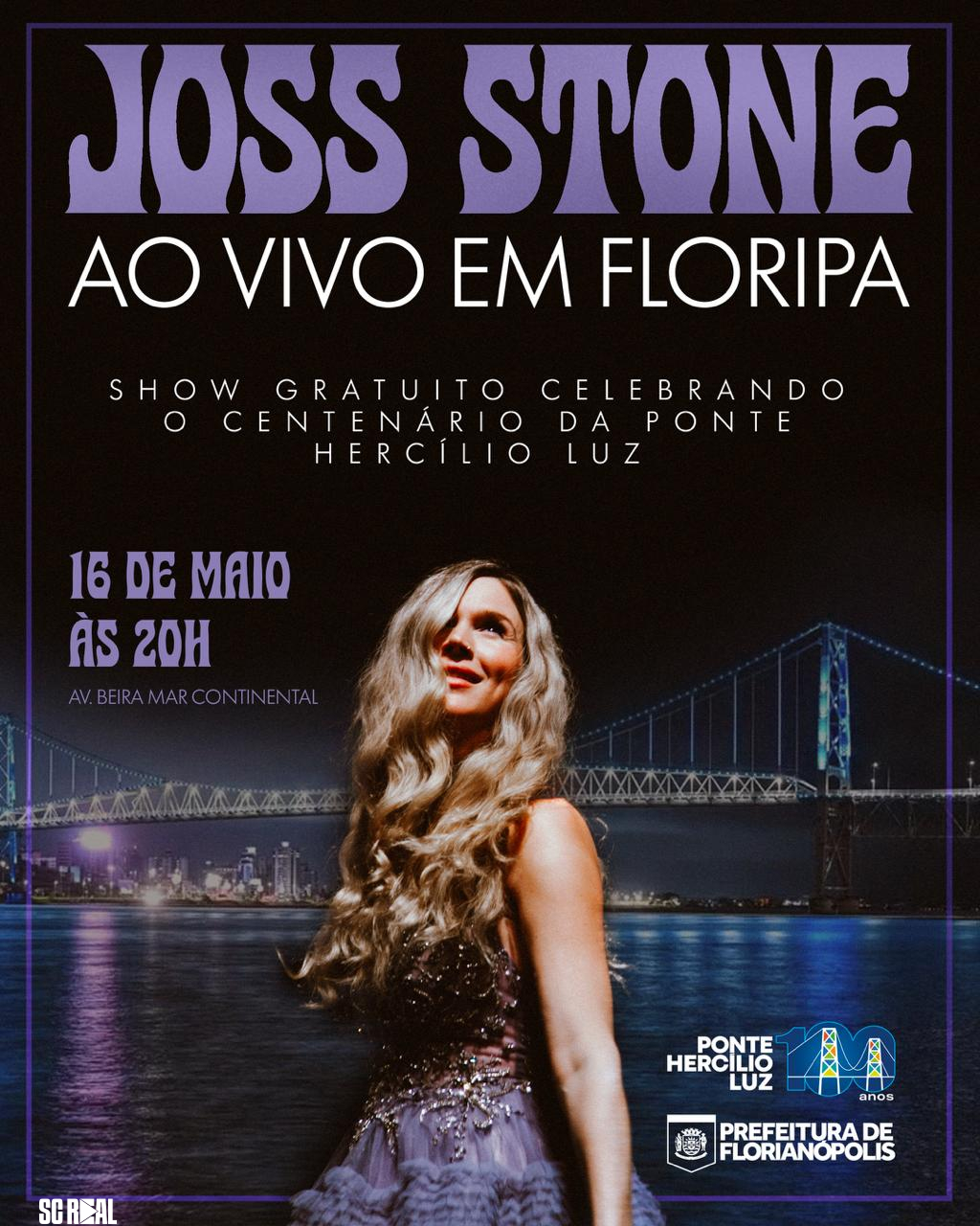 Show internacional Joss Stone: Tudo que você precisa saber sobre acessos, mobilidade e segurança na festa dos 100 anos da Ponte