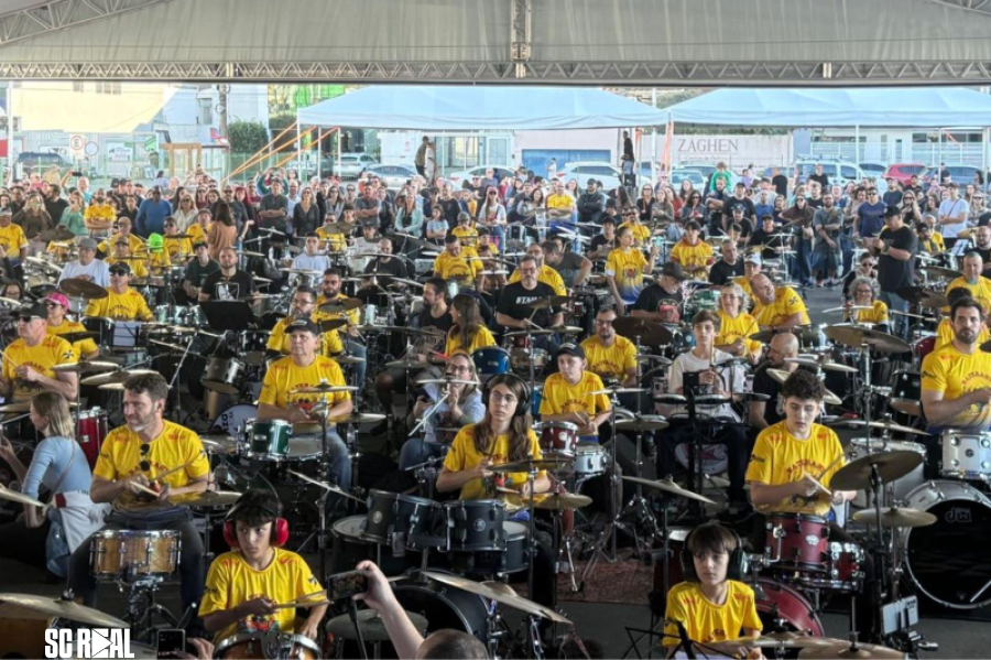 Encontro de bateristas de Itajaí está com inscrições abertas 