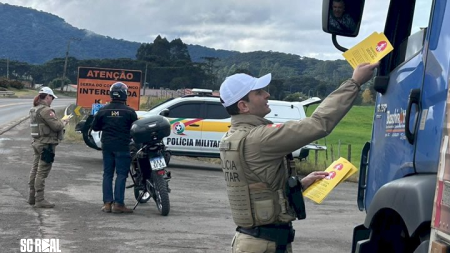 Visibilidade do motociclista é foco de ações específicas realizadas nas rodovias estaduais