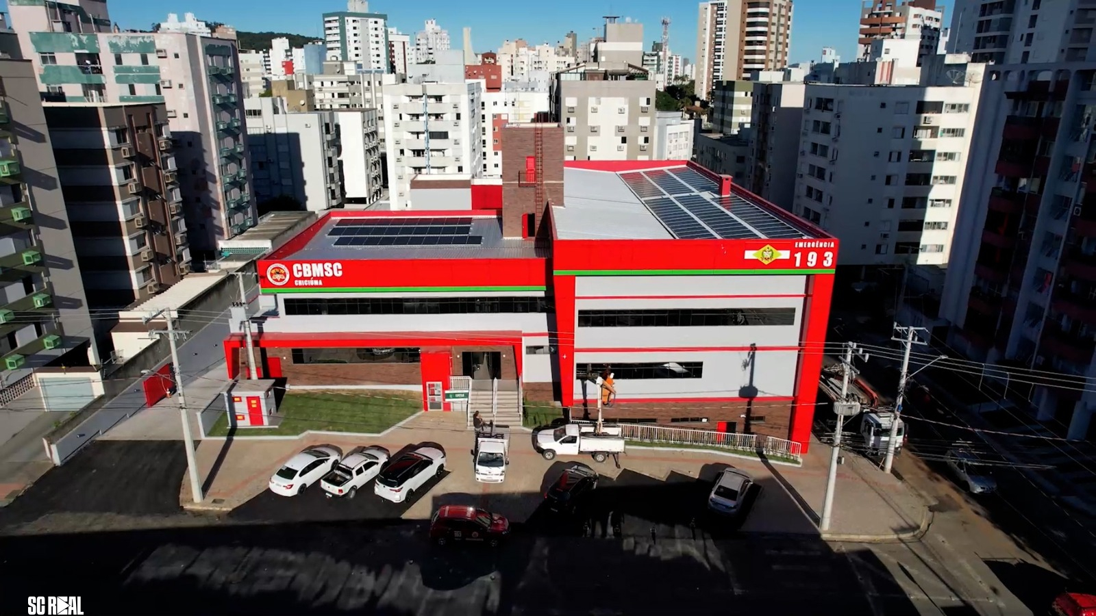 Inauguração do 4º Batalhão de Bombeiros marca assinaturas para novos investimentos em Criciúma