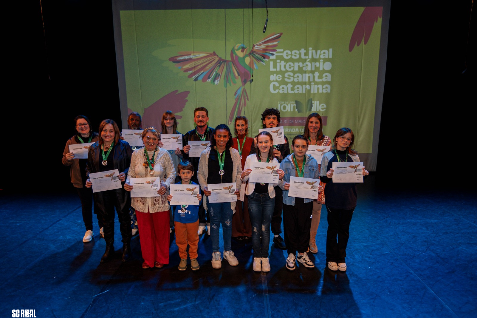1º Prêmio Festival Literário de Santa Catarina realiza entrega de prêmios aos vencedores; confira a lista completa