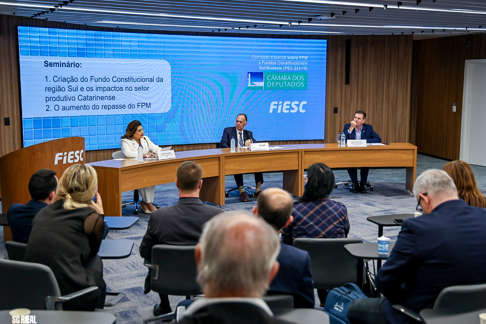 Vice-governadora de SC defende criação de fundo constitucional para as regiões Sul e Sudeste