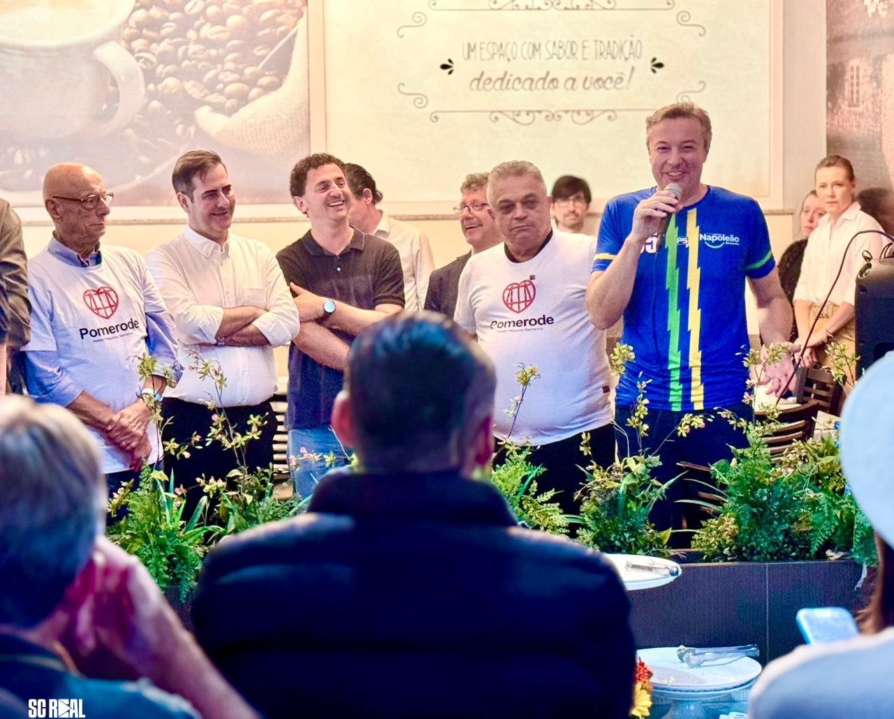 João Rodrigues amplia alianças e recebe apoio de tucanos em Pomerode 
