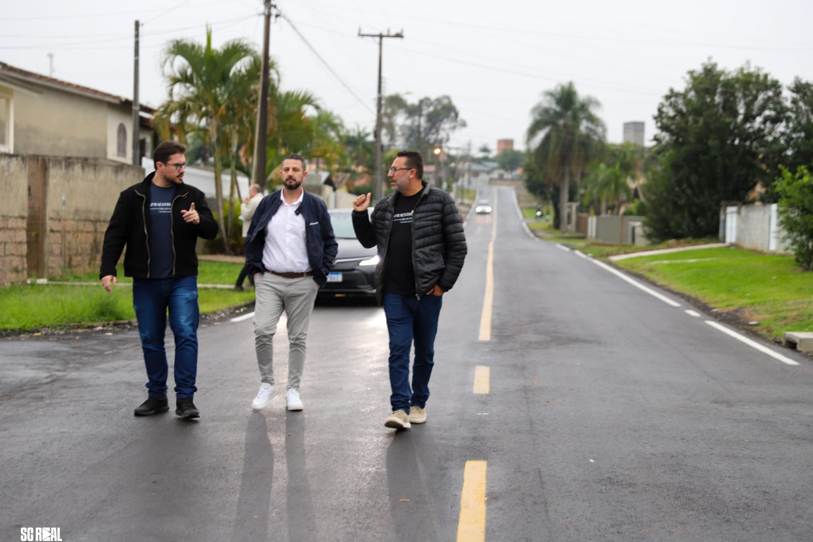 Prefeitura de Criciúma entrega de novas pavimentações no Distrito do Rio Maina