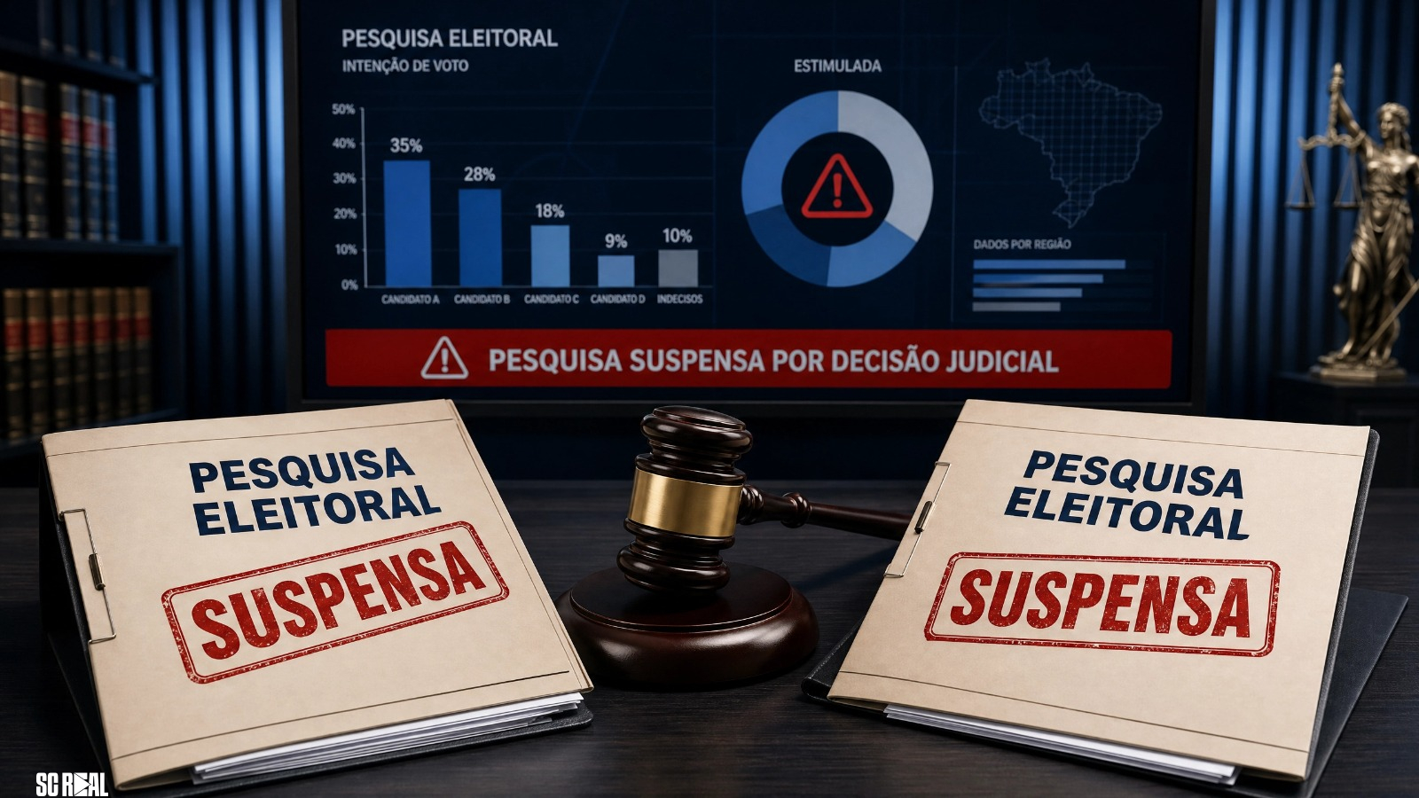Duas pesquisas eleitorais suspensas em uma semana acendem alerta em Santa Catarina 