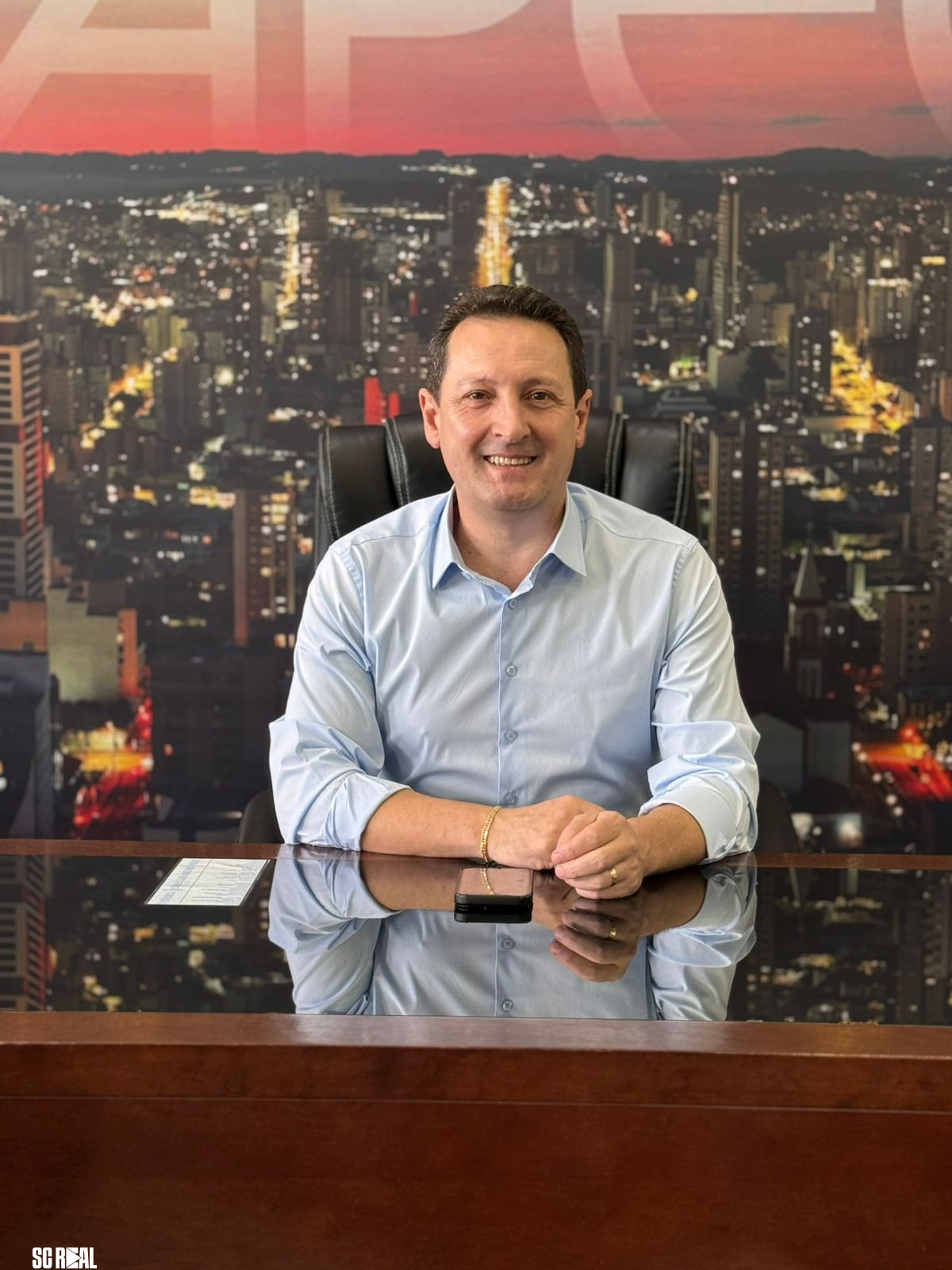 Claimar de Conto assume como prefeito em exercício de Chapecó até o dia 30