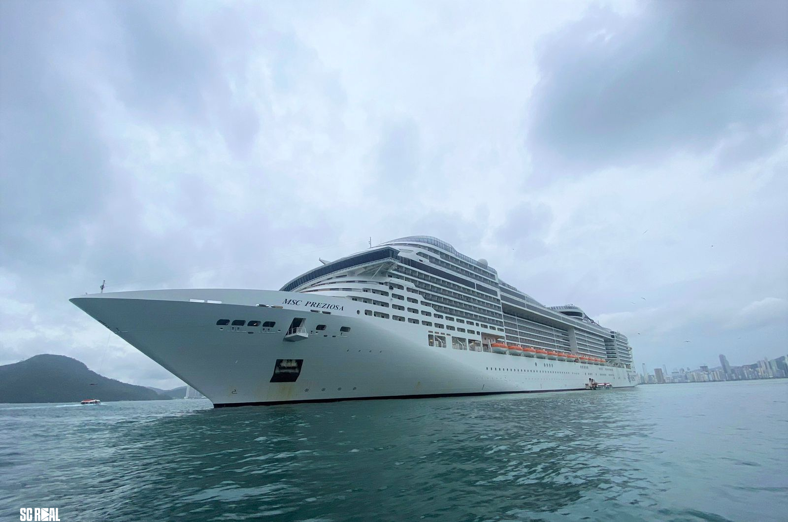 Embarque histórico em navio de cruzeiro será nesta segunda-feira em Balneário Camboriú