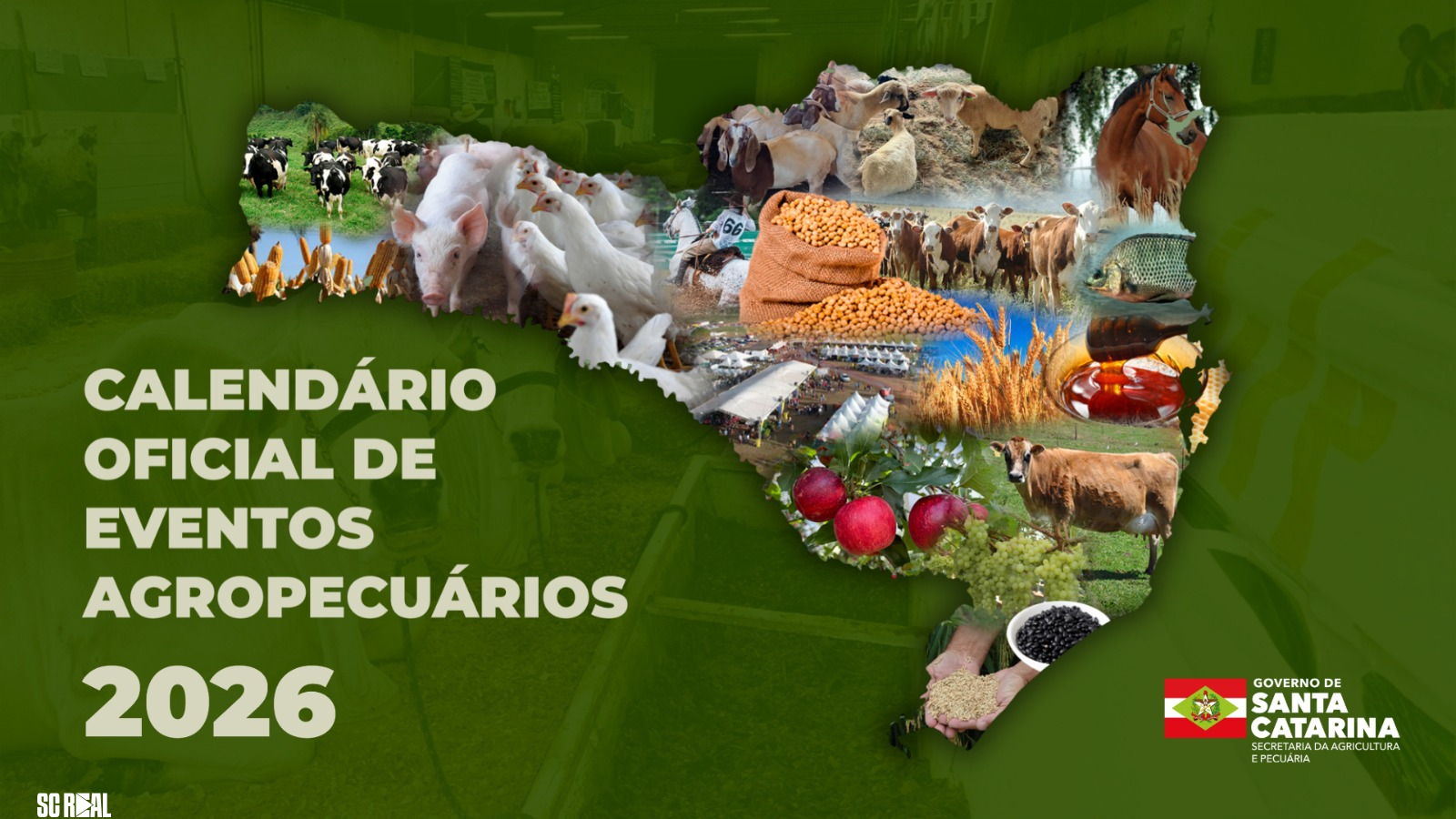 Calendário de Eventos Agropecuários 2026 reúne 456 atividades e reforça protagonismo de SC no setor