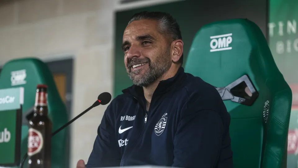 EM DIRETO: Rui Borges antevê duelo entre Sporting e Famalicão
